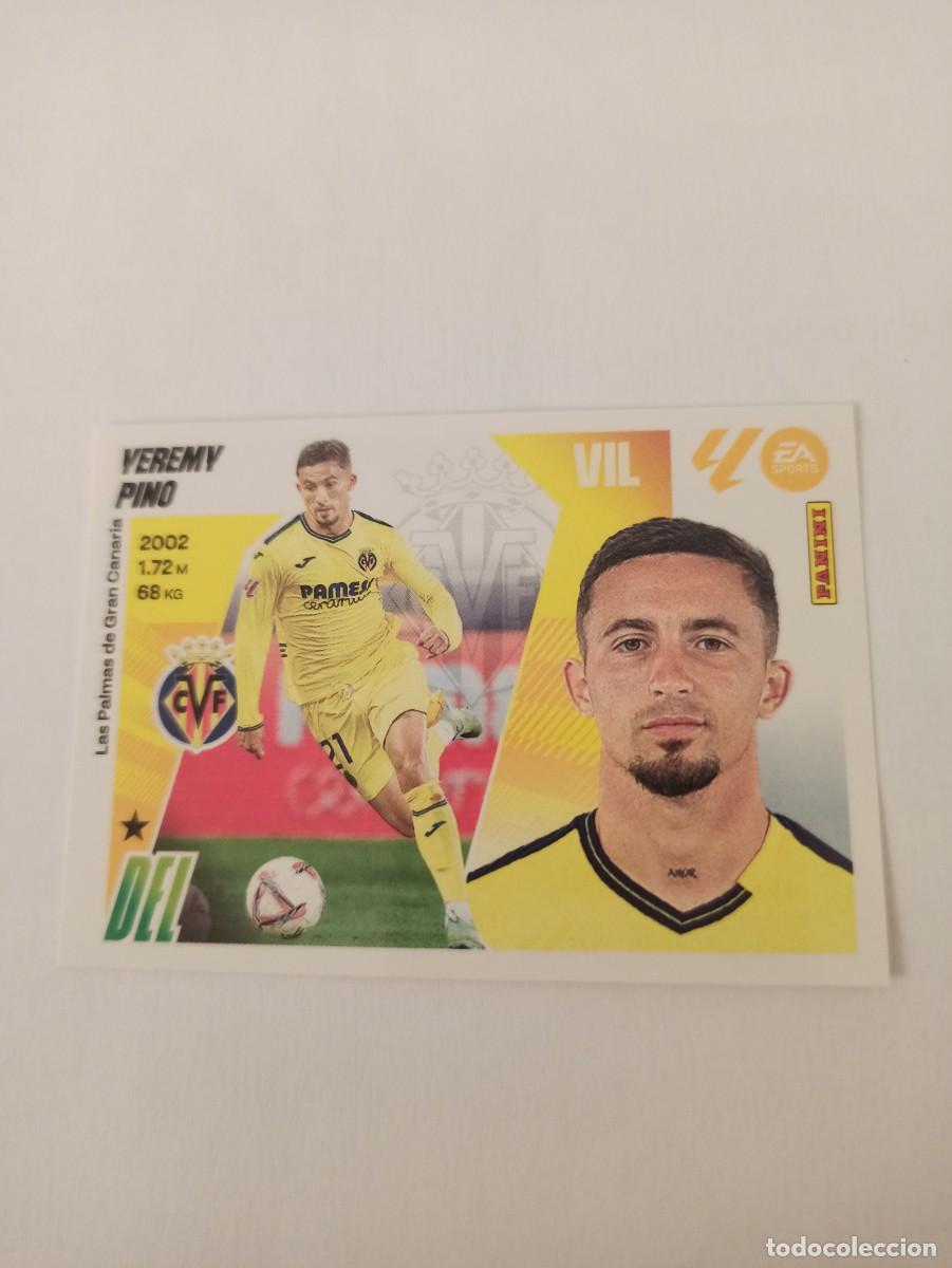 Cromos de f&uacute;tbol: Yeremy Pino 15 - Villarreal - LIGA ESTE 2025 2026 - 25 26 - PANINI
