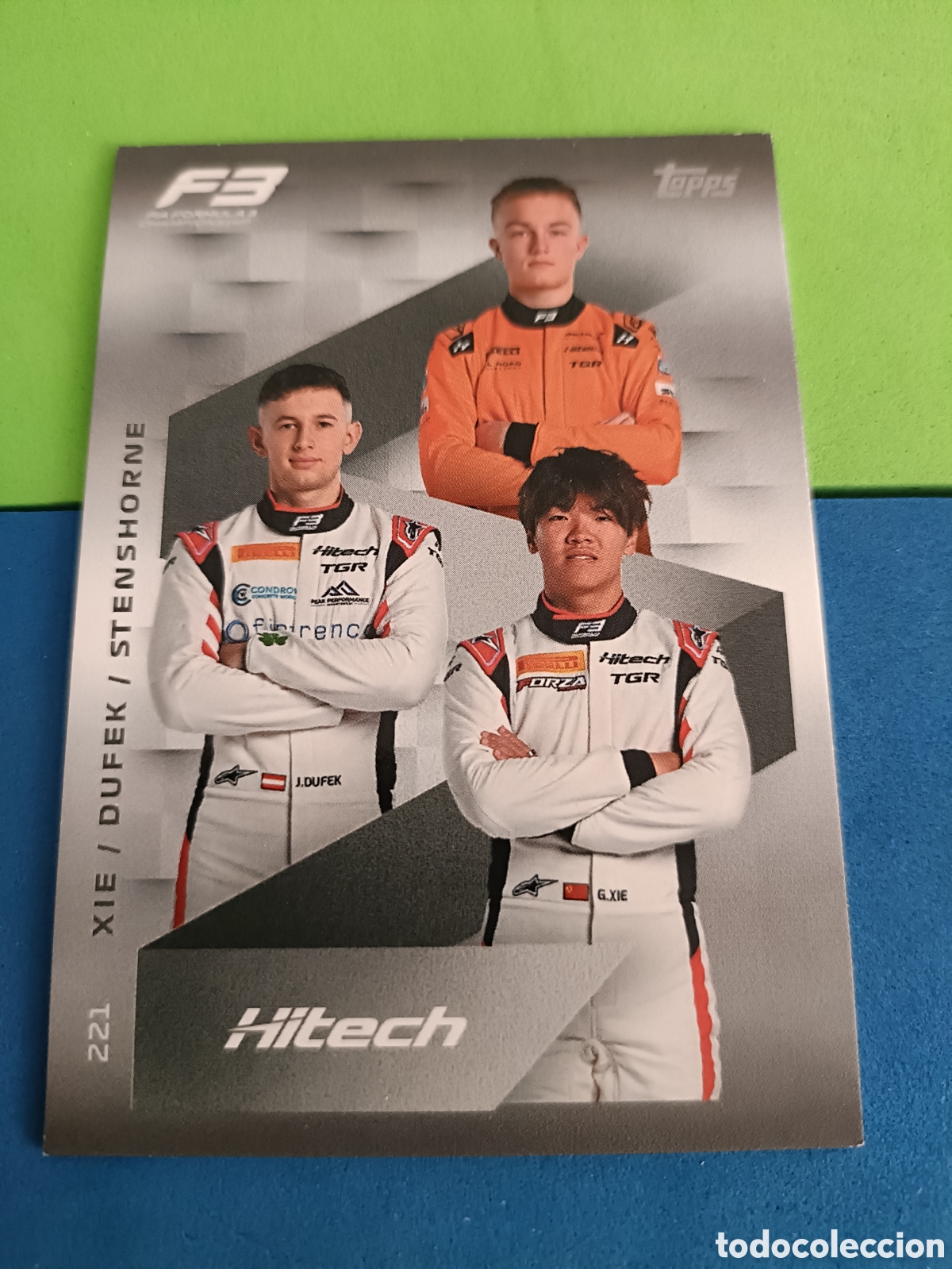 Cromos de F&uacute;tbol: Topps TURBO ATTAX 2025 F&Oacute;RMULA 1 - 221 Xie Dufek Stenshorne