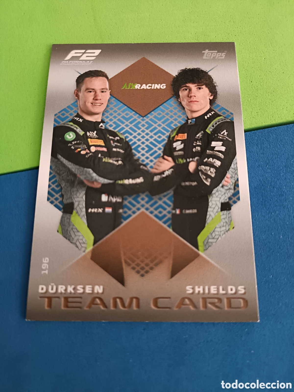 Cromos de F&uacute;tbol: Topps TURBO ATTAX 2025 F&Oacute;RMULA 1 - 196 D&uuml;rksen Shields