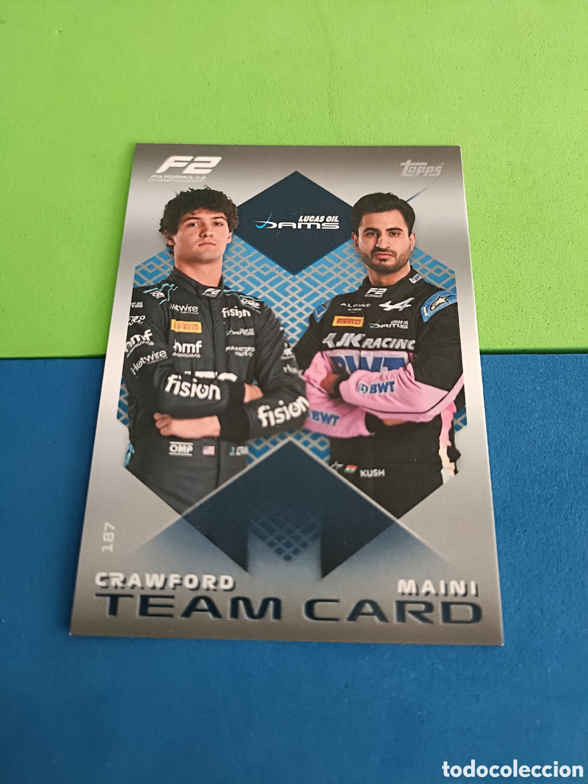 Cromos de F&uacute;tbol: Topps TURBO ATTAX 2025 F&Oacute;RMULA 1 - 187 Crawford Maini