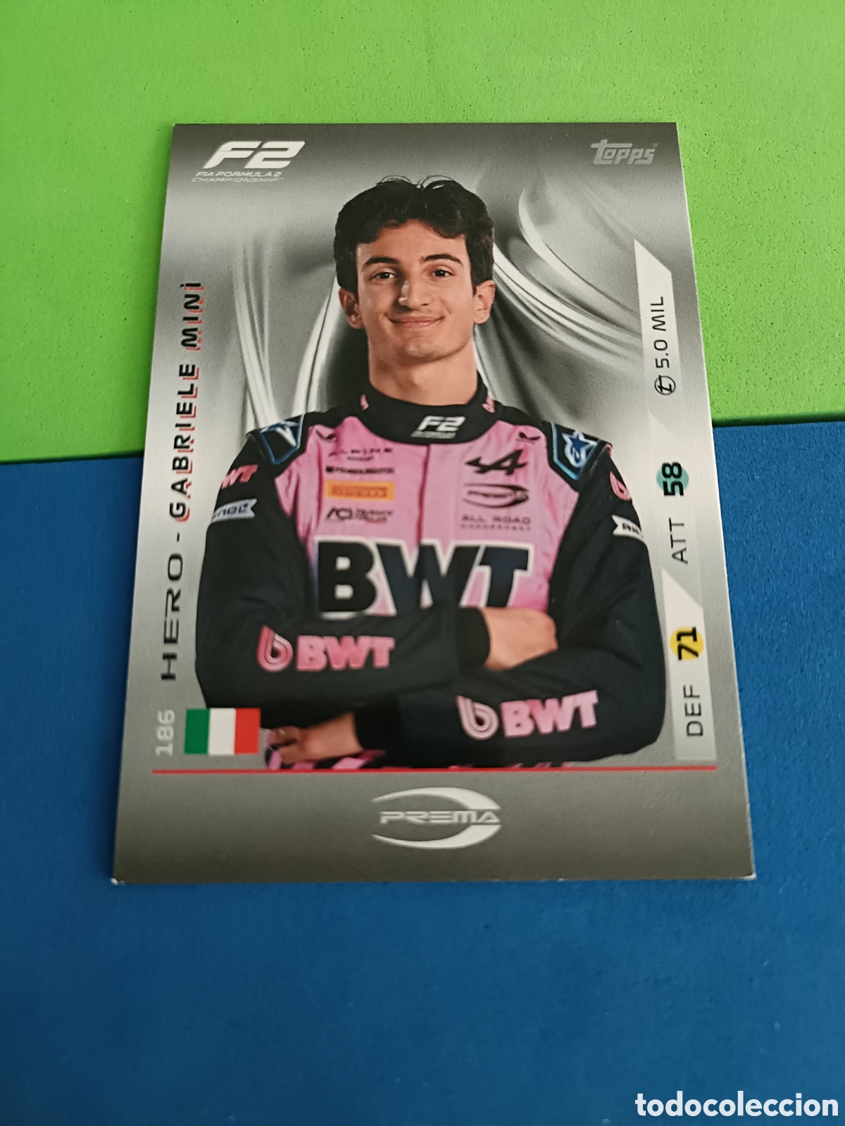 Cromos de F&uacute;tbol: Topps TURBO ATTAX 2025 F&Oacute;RMULA 1 - 186 Mini