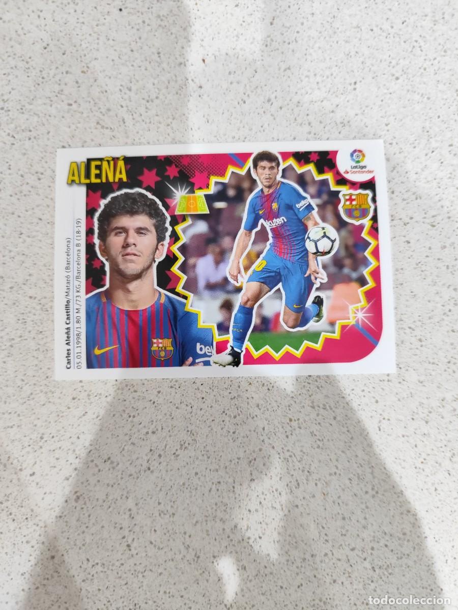 Cromos de Futebol: CROMO N&Uacute;MERO 10 BIS COLOCA ALE&Ntilde;&Aacute; FC BARCELONA. LIGA ESTE 18/19. SEGUNDA EDICI&Oacute;N.