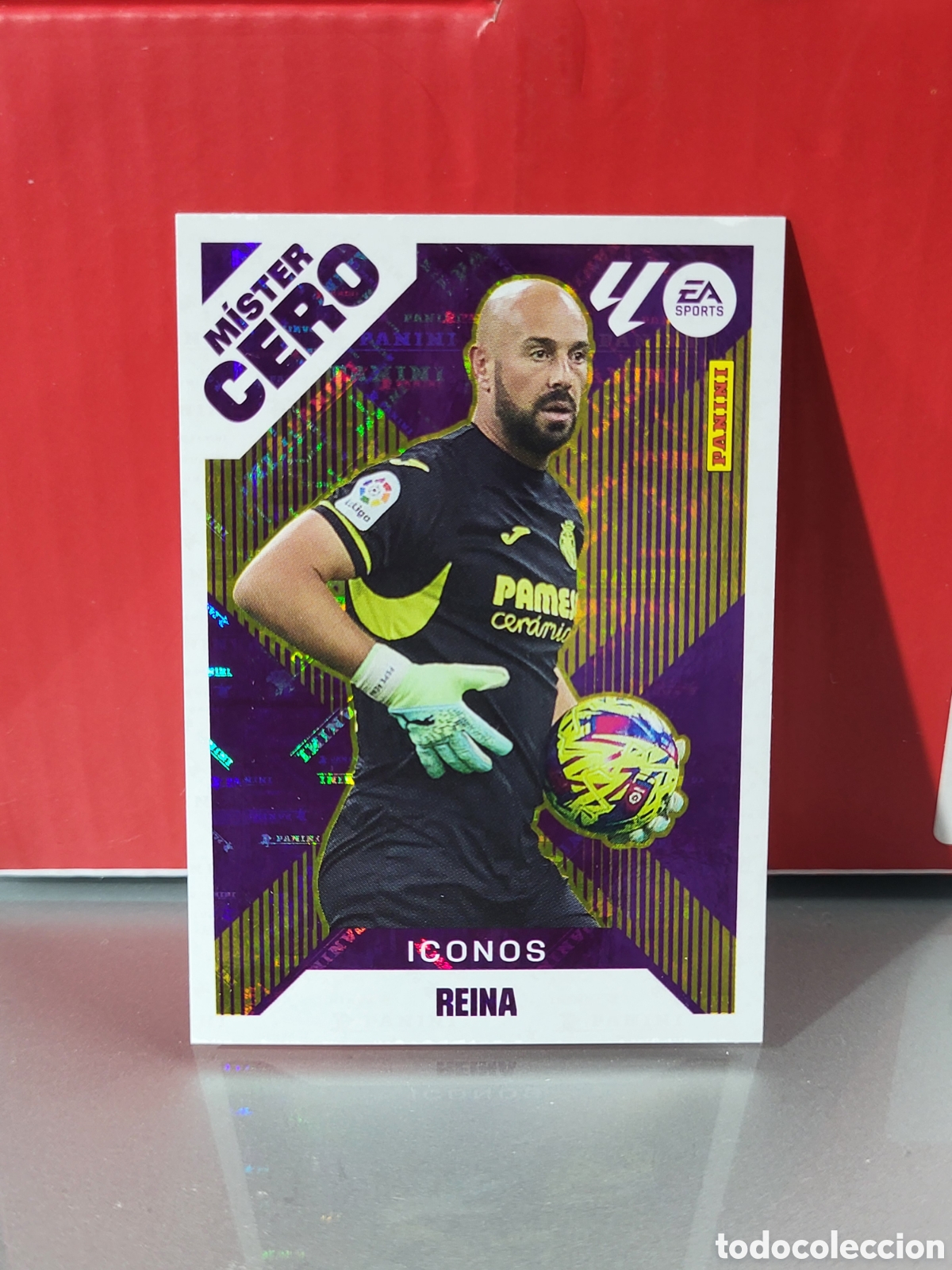 Cromos de f&uacute;tbol: MISTER CERO ICONO REINA N&ordm; 15 LIGA ESTE 25 26 2025 2026 PANINI