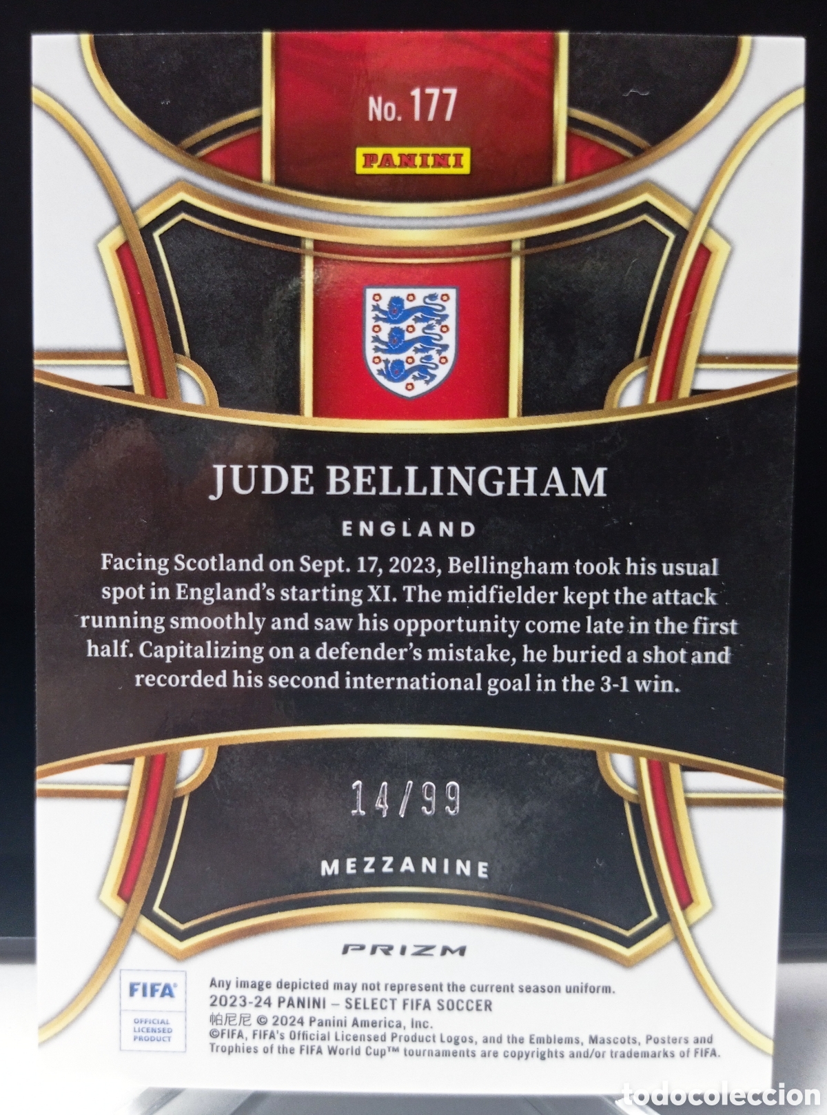 Cromos de f&uacute;tbol: BELLINGHAM SELECT /99 - Foto 2