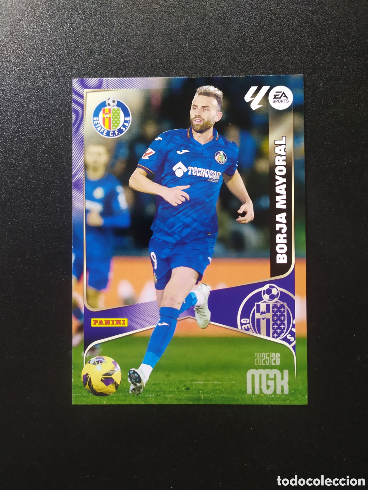 Cromos de F&uacute;tbol: Megacracks 2025 2026 25 26 panini Borja Mayoral n&deg; 178 Getafe