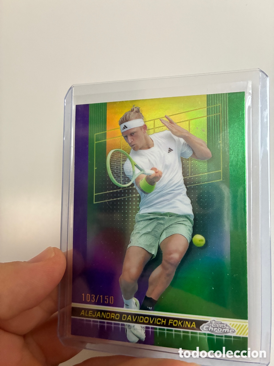 Cromos de f&uacute;tbol: Alejandro Davidovich Fokina /150 - Foto 1