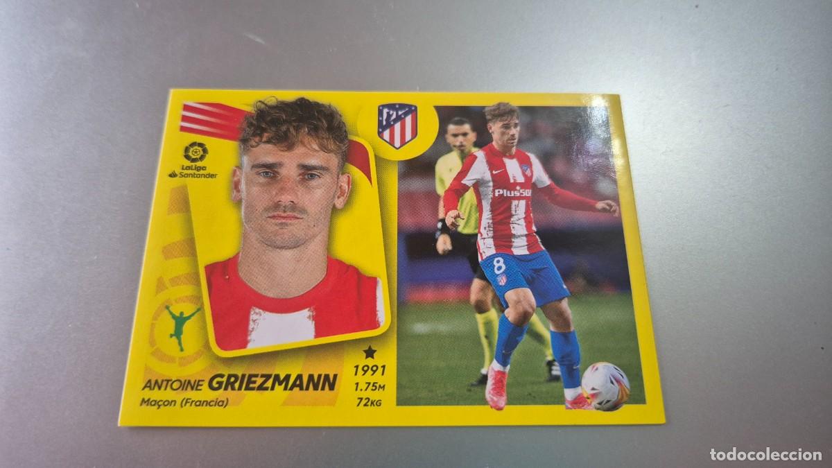Cromos de F&uacute;tbol: LIGA EDICIONES ESTE PANINI 2021 2022 ULTIMOS FICHAJES N&ordm; 63 GRIEZMANN DEL AT. DE MADRID