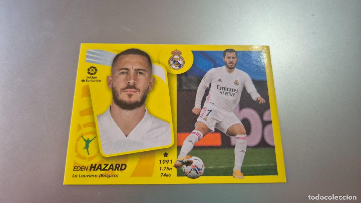 Figurine di Calcio: LIGA EDICIONES ESTE PANINI 2021 2022 HAZAR N&ordm; 18A DEL REAL MADRID