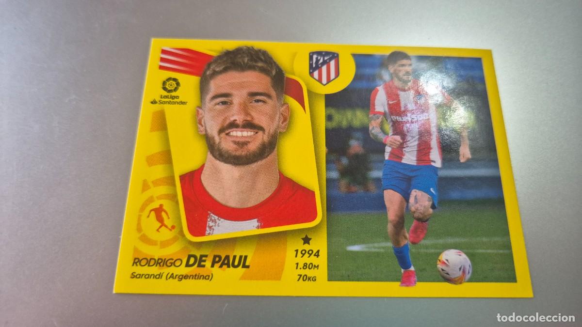 Cromos de F&uacute;tbol: LIGA EDICIONES ESTE PANINI 2021 2022 ULTIMOS FICHAJES N&ordm; 28 DE PAUL DEL AT. DE MADRID