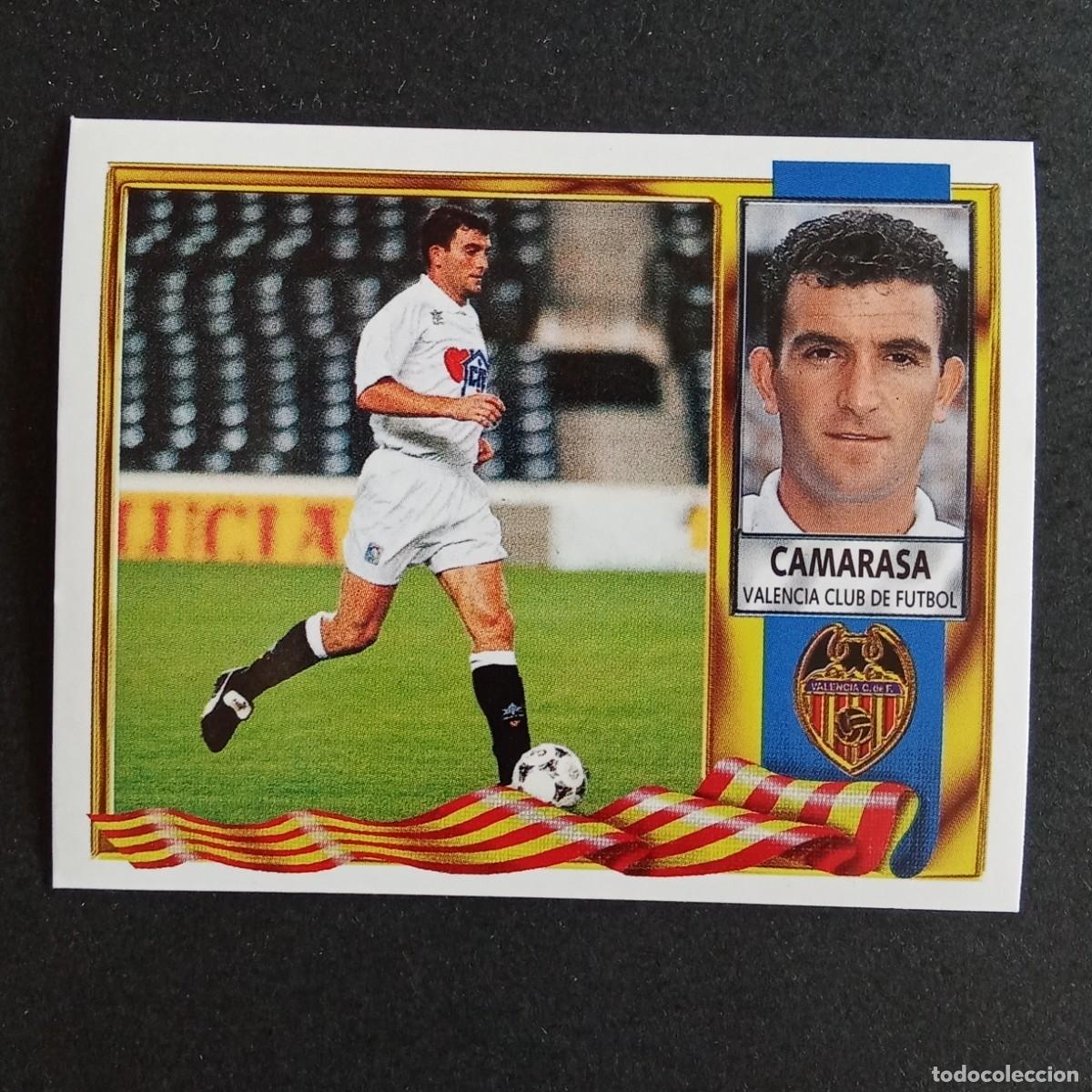 Cromos de F&uacute;tbol: CROMO LIGA 1995 1996 95 96 EDICIONES ESTE CAMARASA VALENCIA NUNCA PEGADO