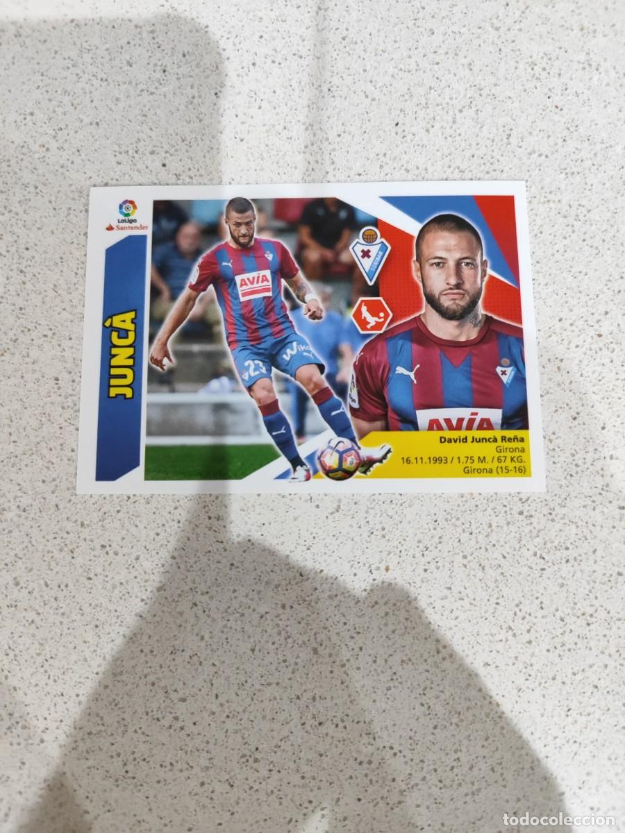 Cromos de f&uacute;tbol: CROMO N&Uacute;MERO 7B JUNC&Aacute; EIBAR. LIGA ESTE 17/18. - Foto 1