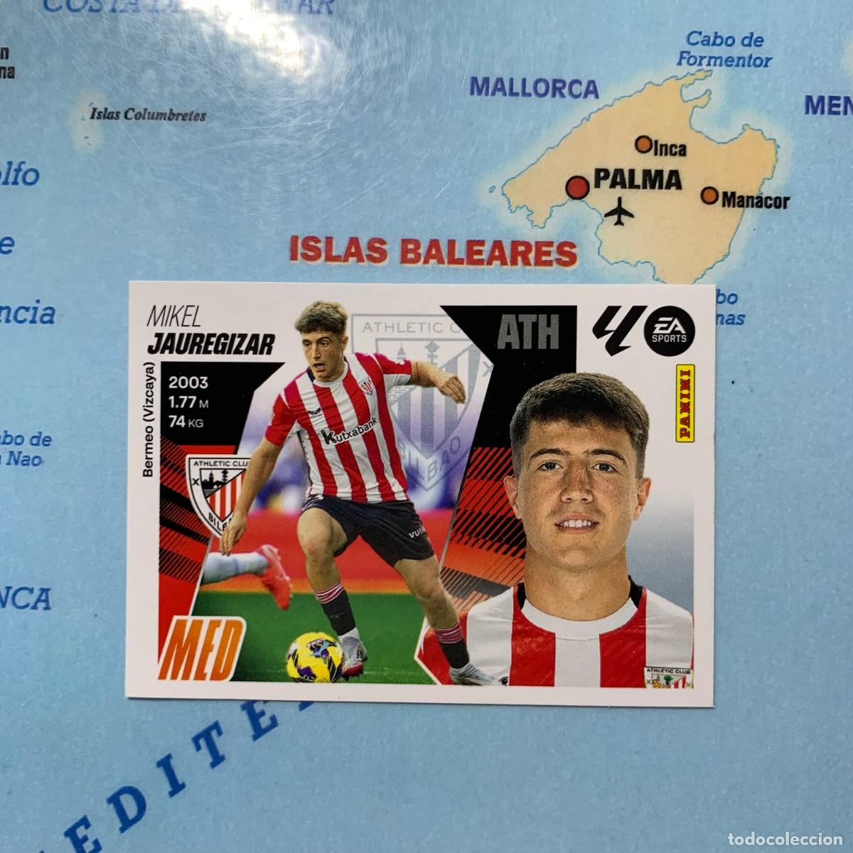 Cartes &agrave; collectionner de Football: Jauregizar n&uacute;mero 11 del Athletic de Bilbao cromo liga este 25-26 2025-2026