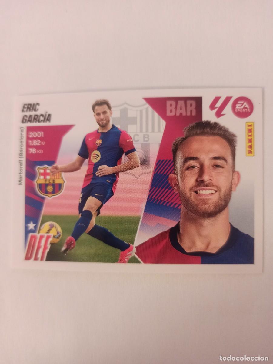 Football Stickers: Eric Garcia 9 a - Barcelona - LIGA ESTE 2025 2026 - 25 26 - PANINI