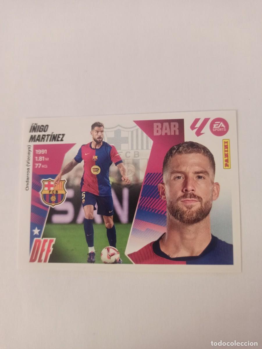 Cromos de Futebol: I&ntilde;igo Martinez 7 - Barcelona - LIGA ESTE 2025 2026 - 25 26 - PANINI