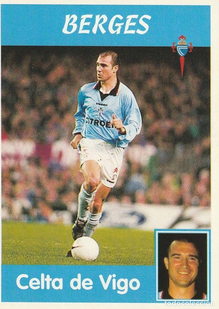 Cromos de f&uacute;tbol: PANINI 97-98 BERGES. NUNCA PEGADO. - Foto 1