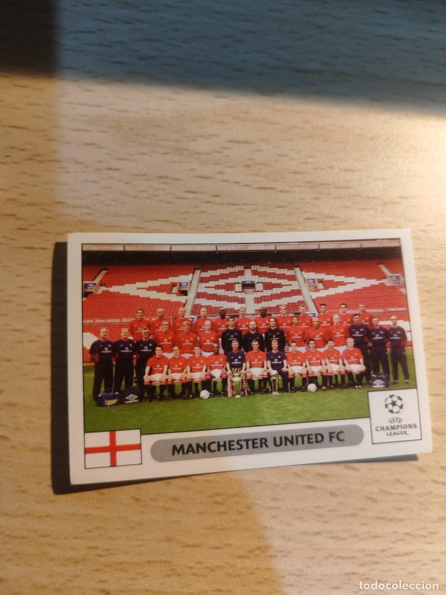 Cromos de f&uacute;tbol: 248 UCL 00/01 TEAM PLANTILLA - MANCHESTER UNITED FC PANINI CHAMPIONS LEAGUE 2000 2001