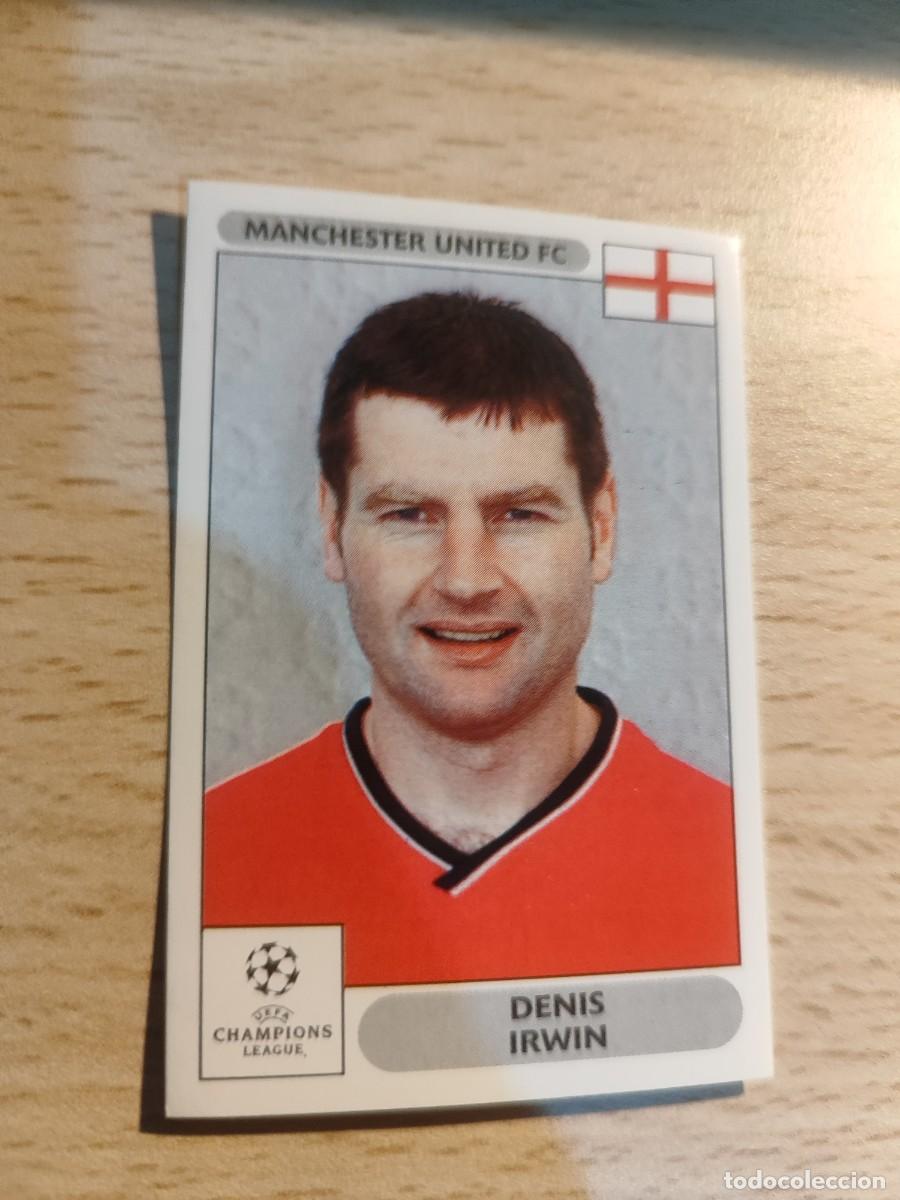 Cromos de f&uacute;tbol: 254 UCL 00/01 DENIS IRWIN - MANCHESTER UNITED FC PANINI CHAMPIONS LEAGUE 2000 2001