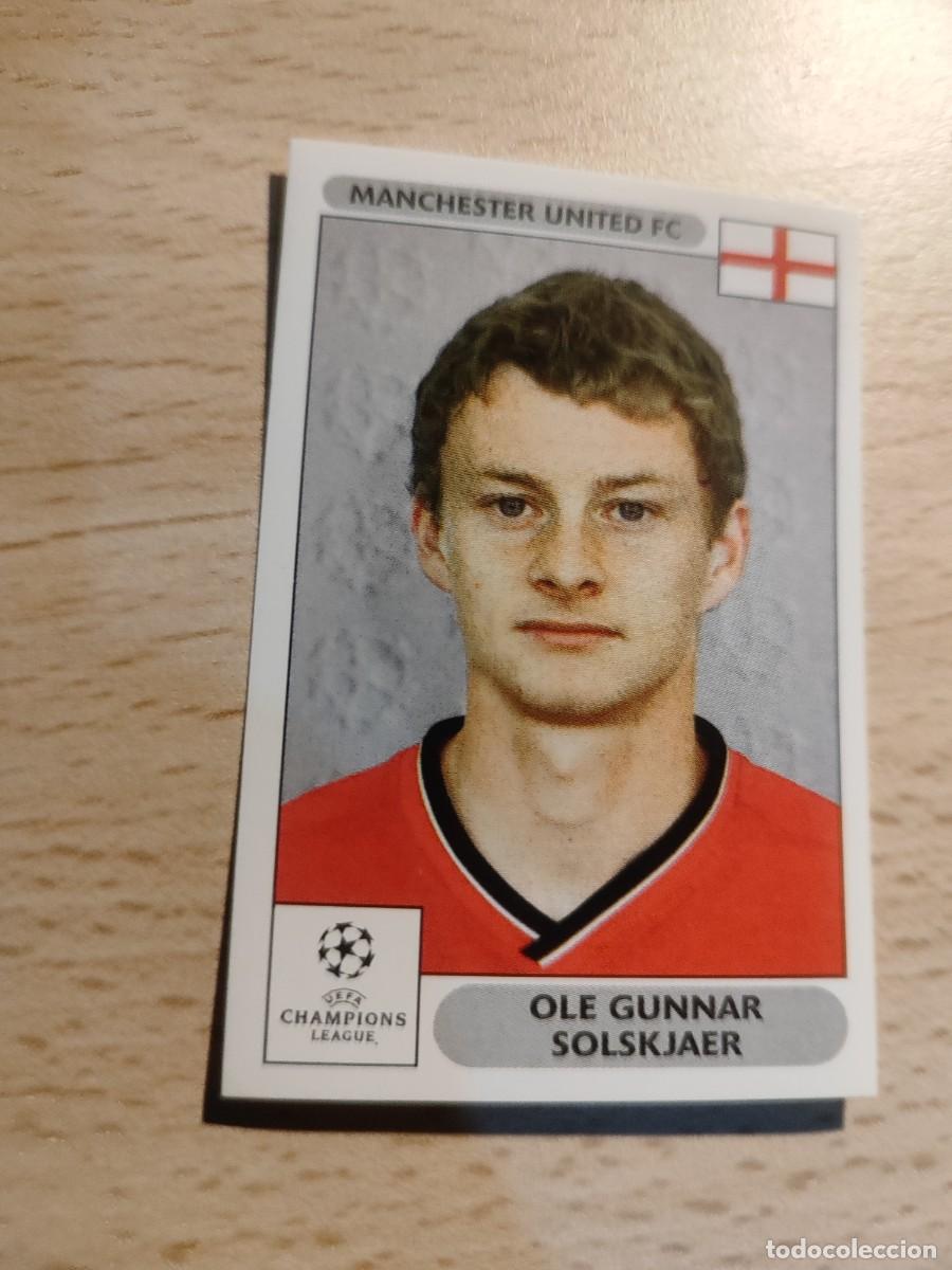 Cromos de f&uacute;tbol: 266 UCL 00/01 OLE GUNNAR SOLSKJAER - MANCHESTER UNITED FC PANINI CHAMPIONS LEAGUE 2000 2001