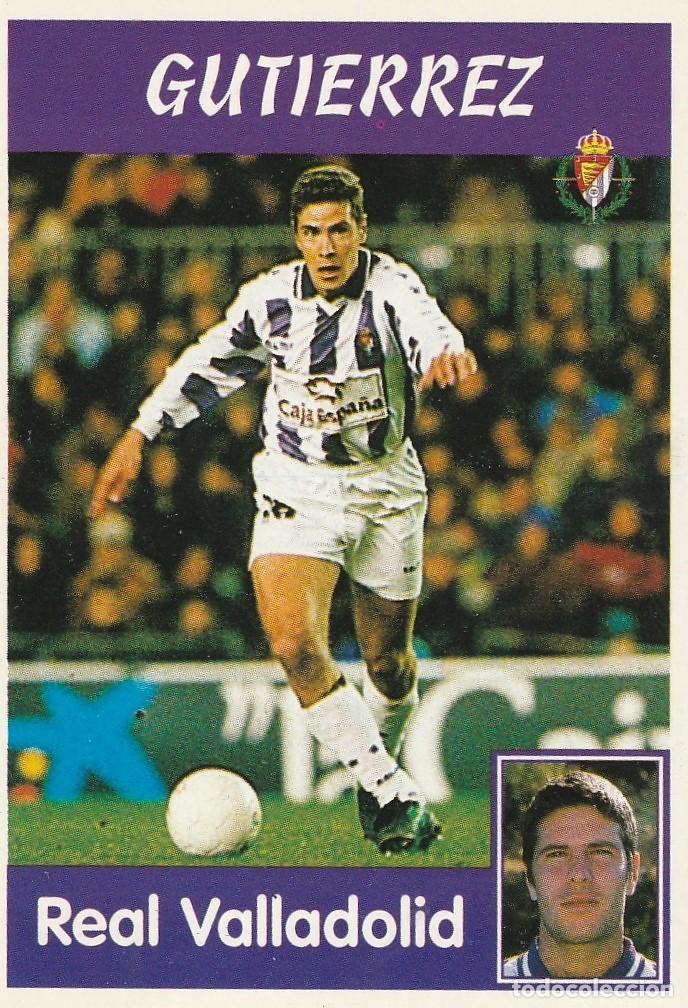 Cromos de f&uacute;tbol: PANINI 97-98. GUTI&Eacute;RREZ. NUNCA PEGADO. - Foto 1