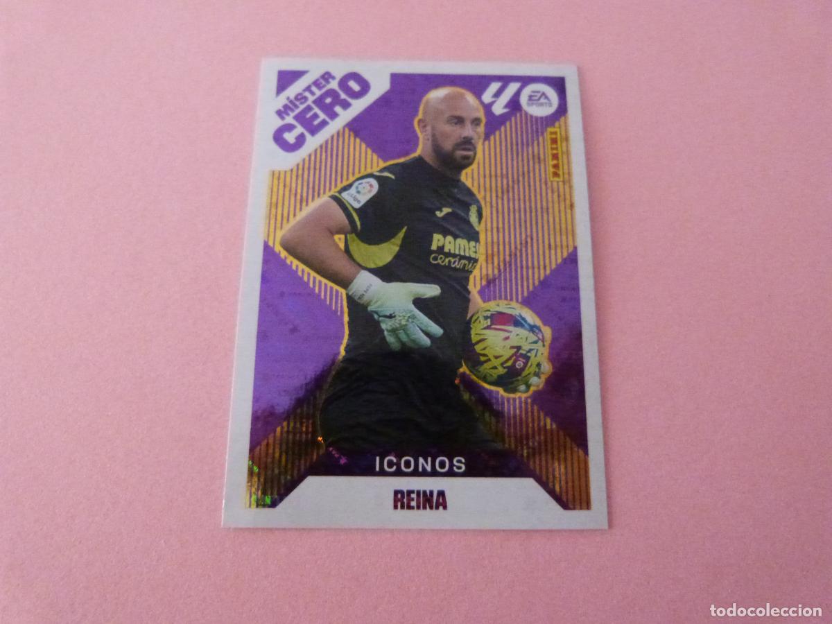 Cromos de f&uacute;tbol: CROMO FUTBOL REINA VILLARREAL C.F. MISTER CERO SIN PEGAR N&ordm; 15 LIGA ESTE 2025-2026/25-26