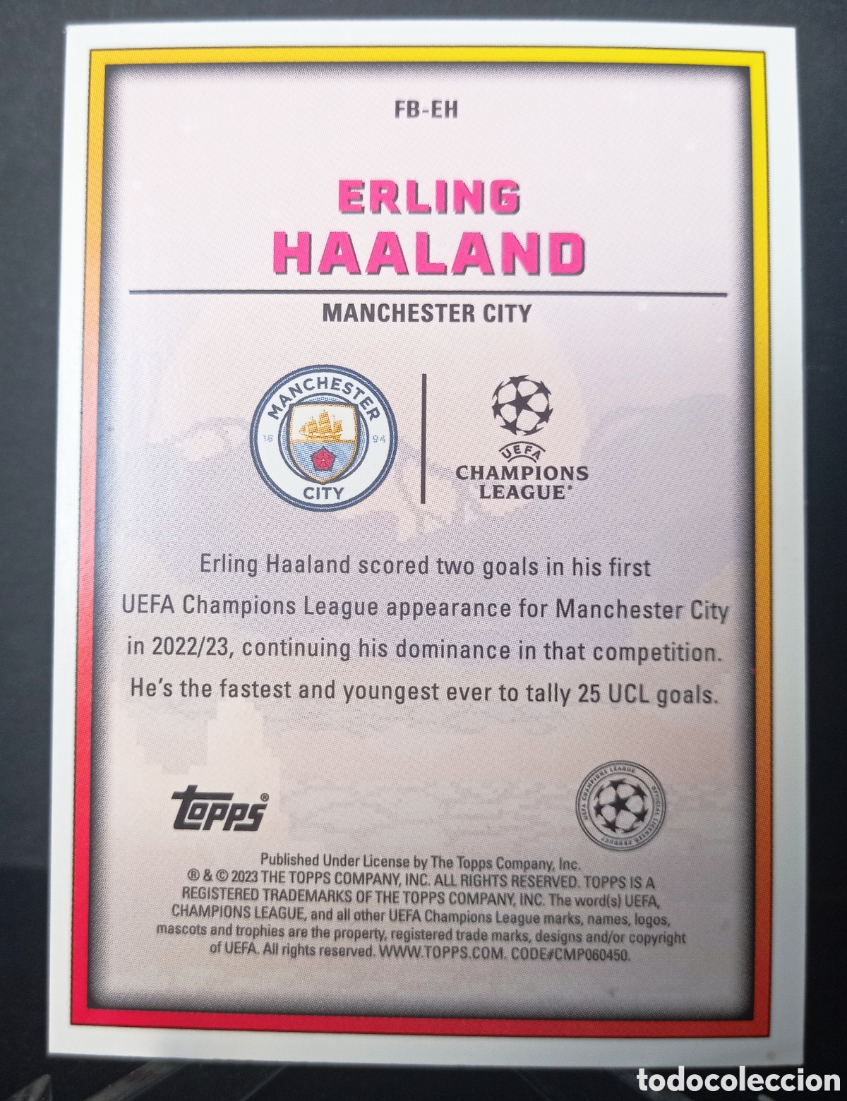 Cromos de f&uacute;tbol: HAALAND FINAL BOSS # - Foto 2