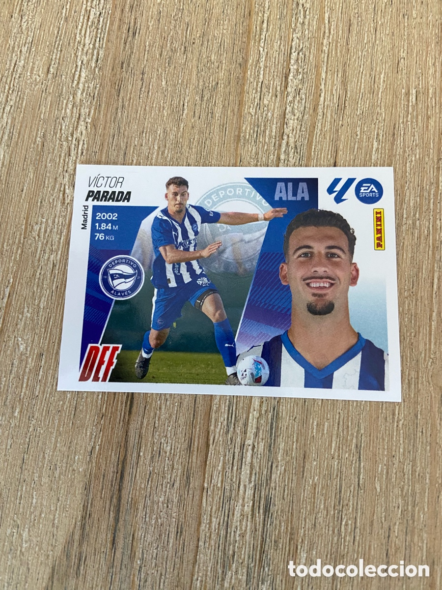 Cromos de Futebol: PARADA 8BIS ALAVES COLOCA 3&ordf; EDICION PANINI LIGA ESTE 25-26
