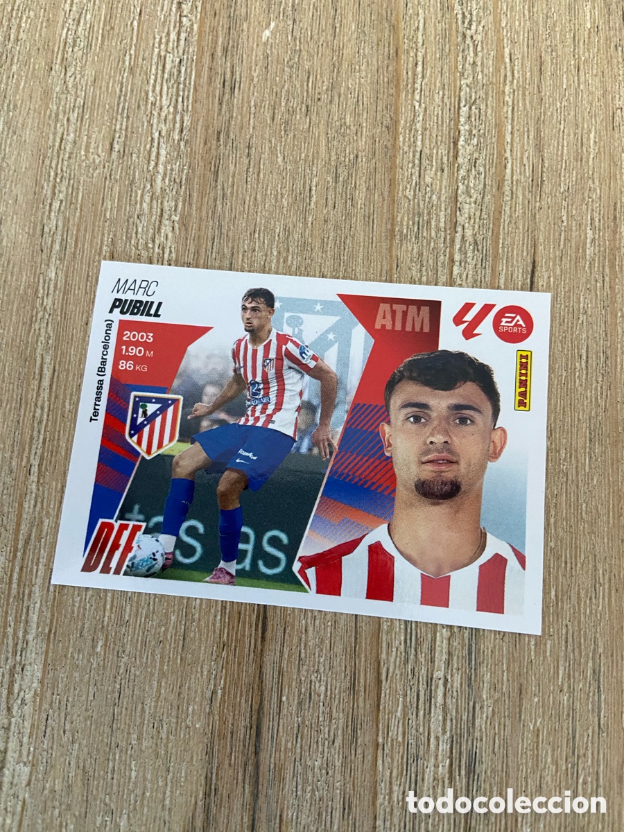 Figurine di Calcio: PUBILL 5BIS AT MADRID COLOCA 3&ordf; EDICION PANINI LIGA ESTE 25-26