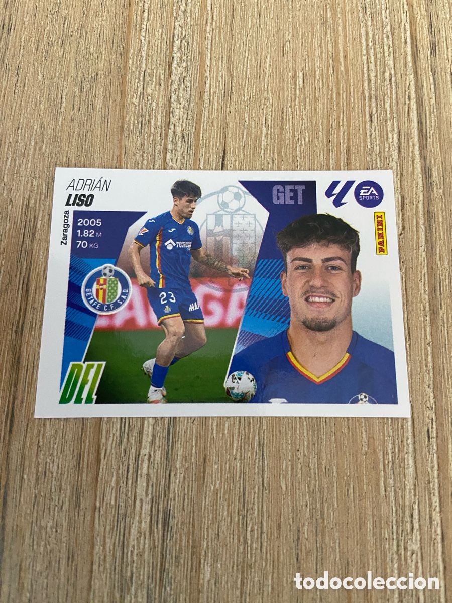 Figurine di Calcio: LISO GETAFE FICHAJE 34 3&ordf; EDICION PANINI LIGA ESTE 25-26