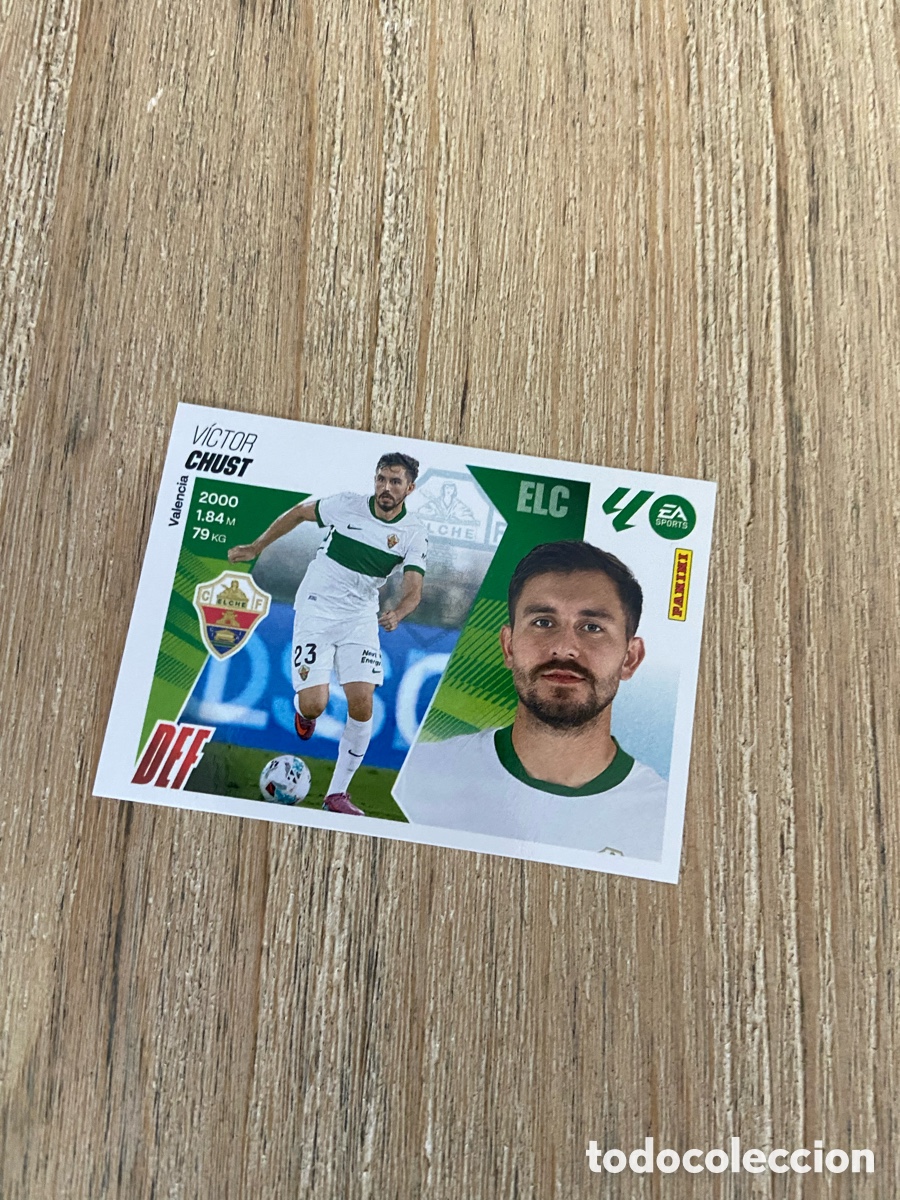 Figurine di Calcio: CHUST ELCHE FICHAJE 25 3&ordf; EDICION PANINI LIGA ESTE 25-26