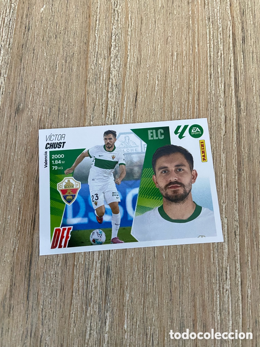 Cromos de Futebol: CHUST ELCHE FICHAJE 25 3&ordf; EDICION PANINI LIGA ESTE 25-26