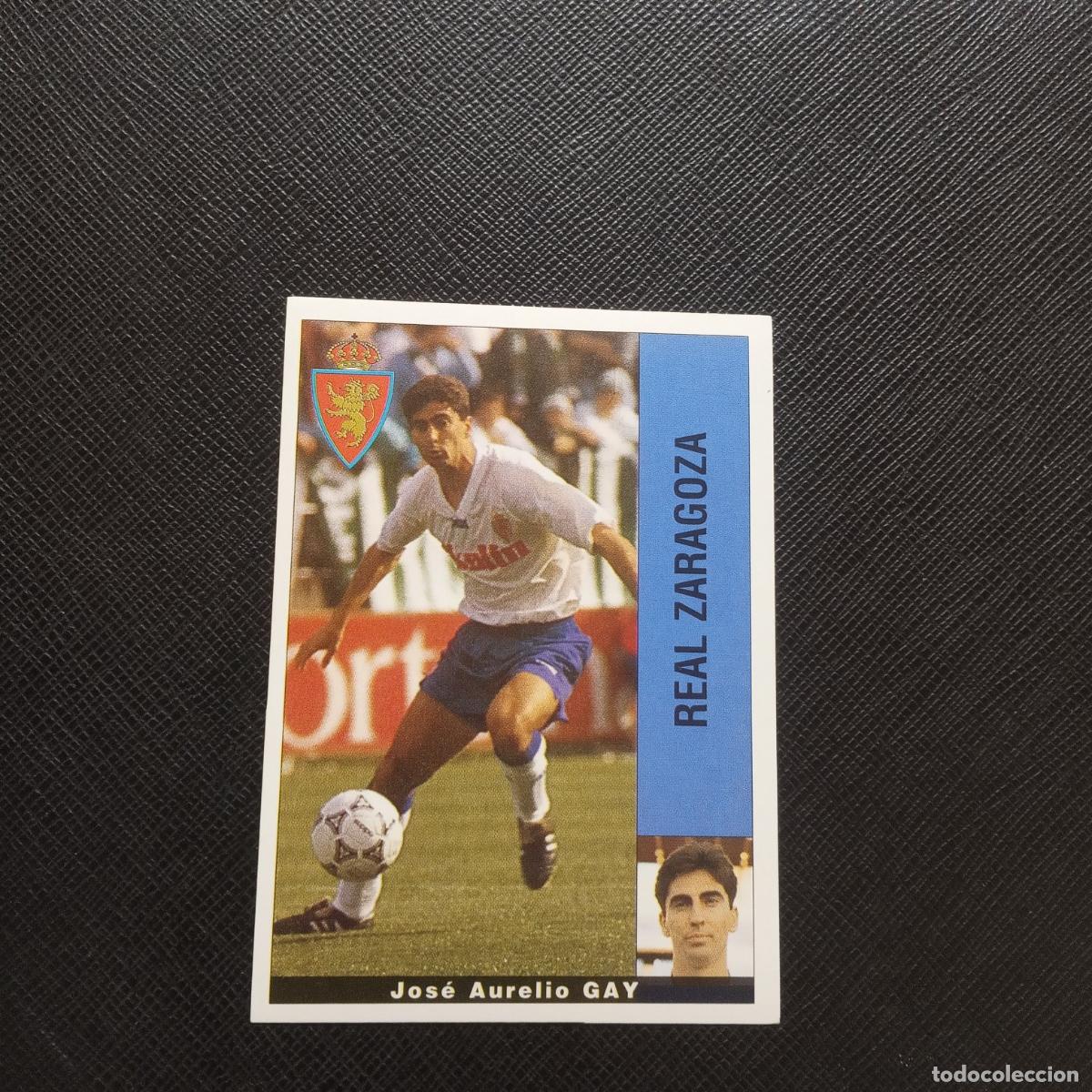 Cartes &agrave; collectionner de Football: GAY ZARAGOZA PANINI 1995 1996 CROMO FUTBOL LIGA 95 96 - SIN PEGAR - A199 PG388 B