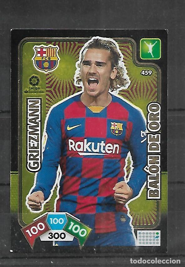 Fu&szlig;ball-Sticker: 459 GRIEZMANN BALON DE ORO BARCELONA BAR&Ccedil;A CARD CROMO PANINI LIGA FUTBOL ADRENALYN 2019-2020 19-20