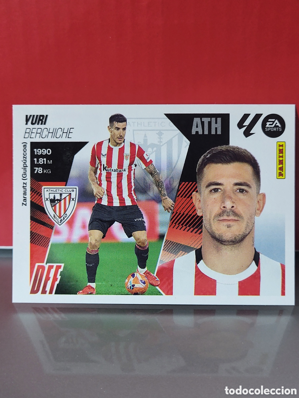 Cromos de f&uacute;tbol: YURI ATHLETIC CLUB N&ordm; 9A LIGA ESTE 25 26 2025 2026 PANINI