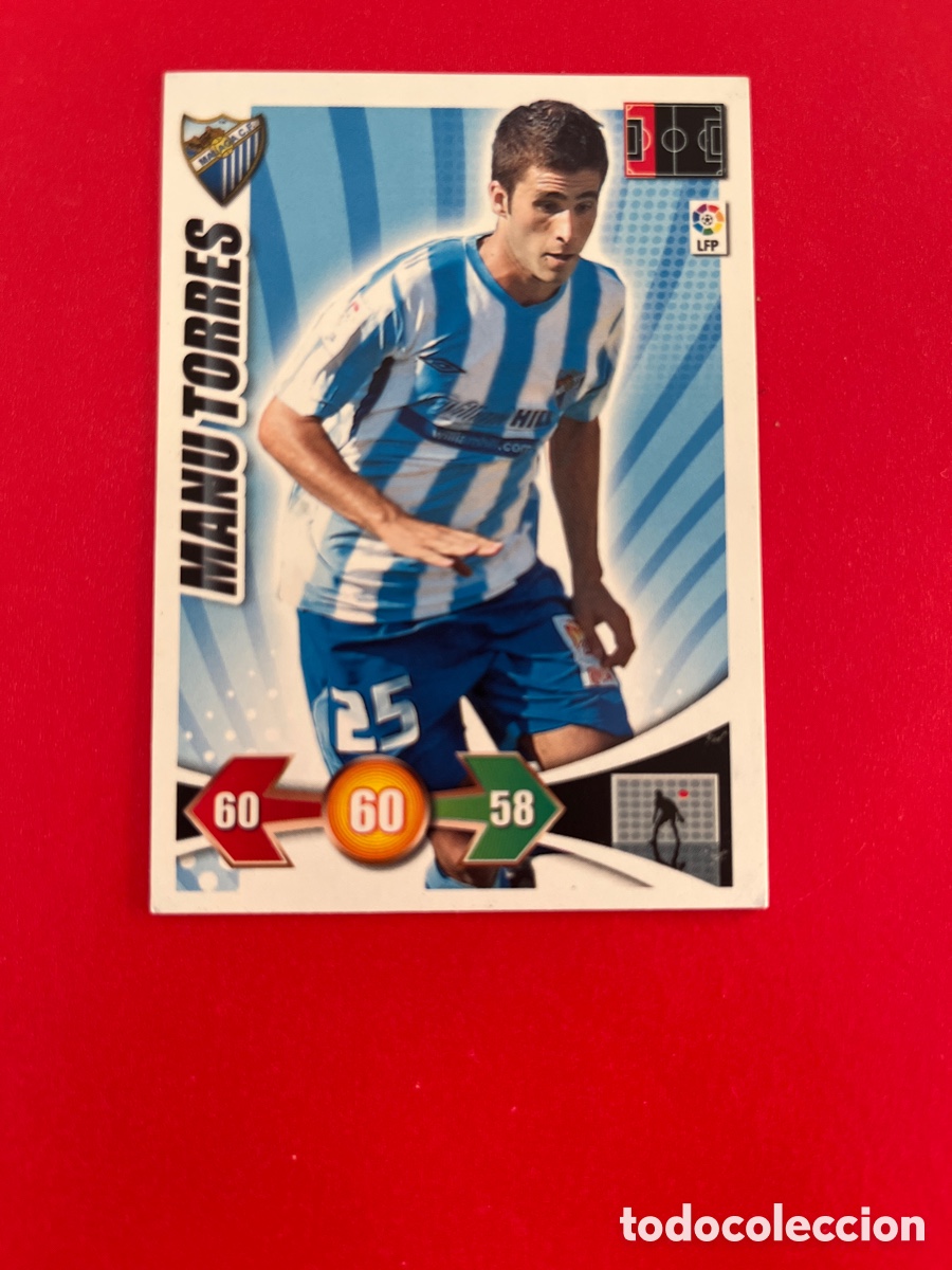 Cromos de Futebol: MANU TORRES MALAGA 151 ADRENALYN 2009 2010 PANINI XL 09 10 CROMOS CARTA FUTBOL