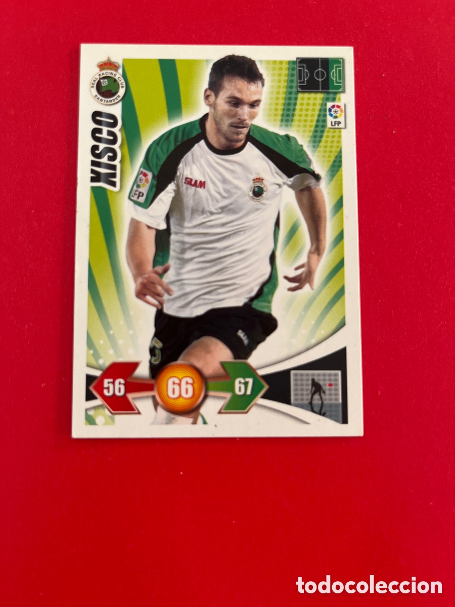 Figurine di Calcio: XISCO RACING 213 ADRENALYN 2009 2010 PANINI XL 09 10 CROMOS CARTA FUTBOL