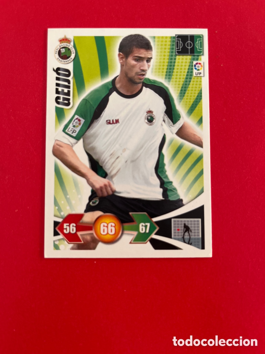 Figurine di Calcio: GEIJO RACING 215 ADRENALYN 2009 2010 PANINI XL 09 10 CROMOS CARTA FUTBOL
