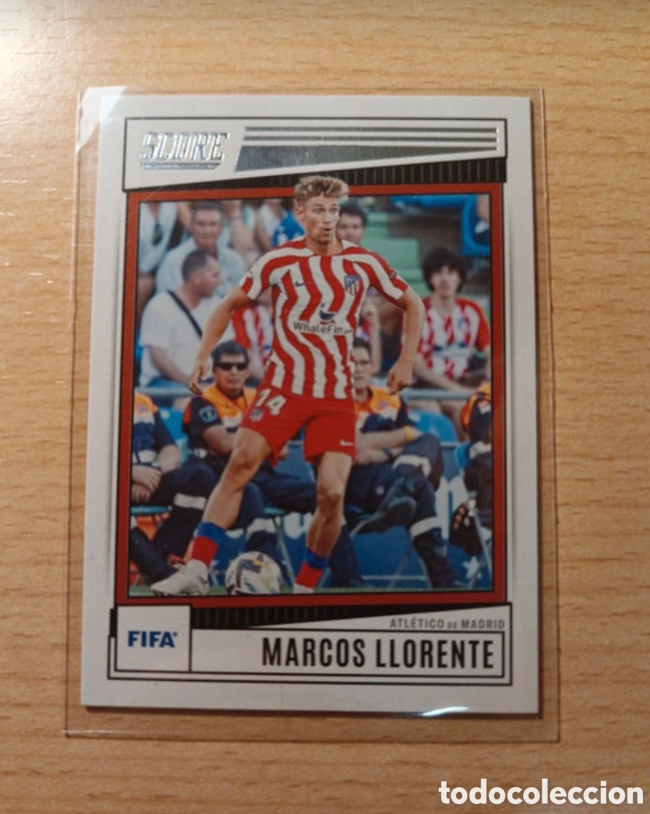 Cromos de F&uacute;tbol: 26 MARCOS LLORENTE ATLETICO DE MADRID PANINI 22-23 SCORE FIFA SOCCER 2022-2023
