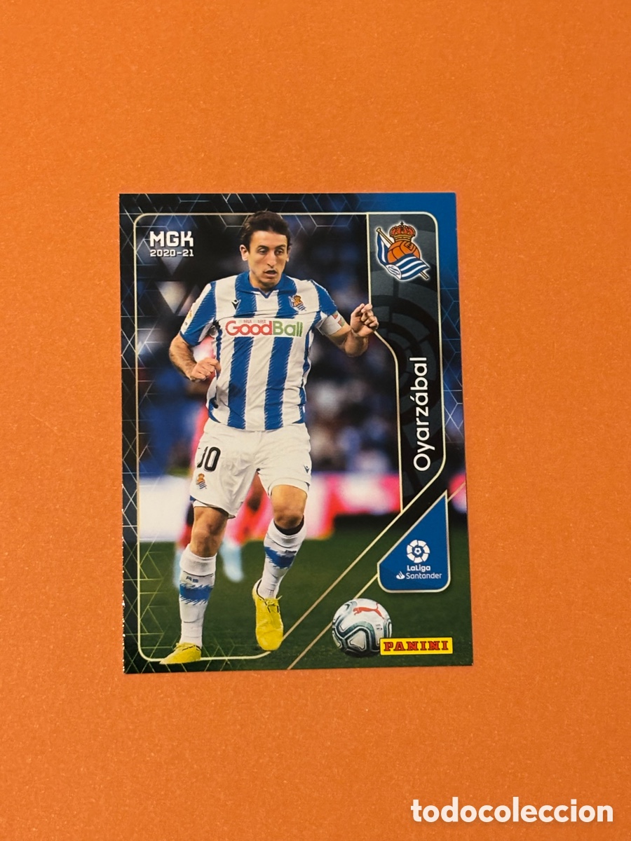 Cromos de F&uacute;tbol: 267 OYARZABAL REAL SOCIEDAD MEGACRACKS PANINI 2020 2021 20 21