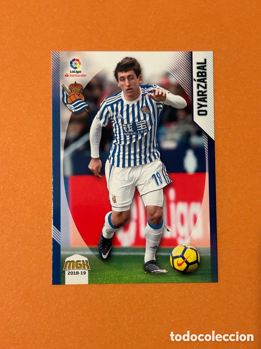 Cromos de F&uacute;tbol: 420 OYARZABAL REAL SOCIEDAD CROMO FUTBOL PANINI LIGA MGKS 18-19 MEGACRACKS 2018-2019