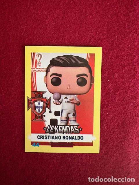 Cromos de F&uacute;tbol: FUNKO MUNDIAL QATAR 2022 - N&deg; 44 - CRISTIANO RONALDO