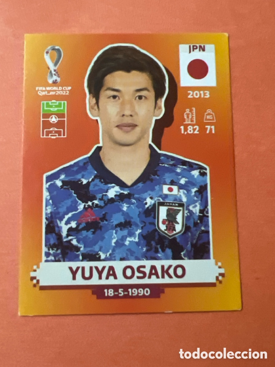 Fu&szlig;ball-Sticker: A764. YUYA OSAKO JAPON JPN 20 CROMO STICKER PANINI COPA MUNDIAL DE F&Uacute;TBOL QATAR 2022 - 22