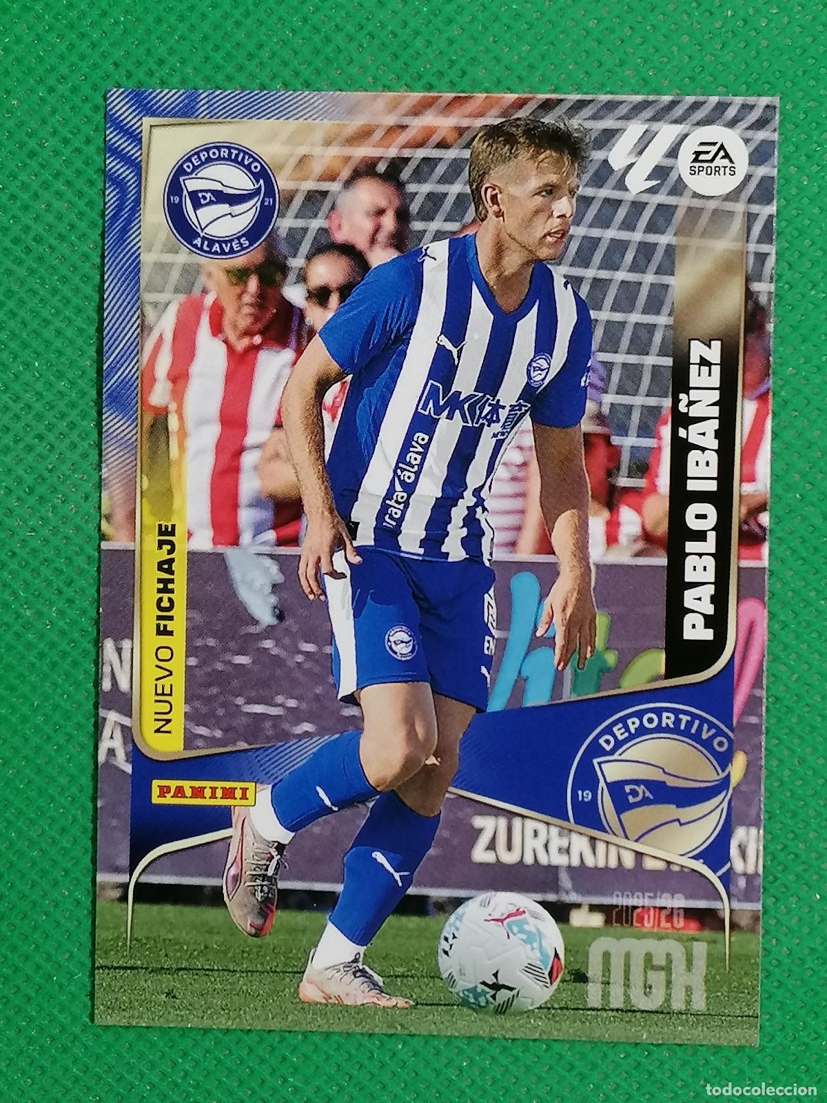 Cromos de F&uacute;tbol: 446 PABLO IBA&Ntilde;EZ ALAVES FICHAJES 2&ordm; EDICION ⚽ MEGACRACKS LIGA 2025 2026 25 26 ⚽