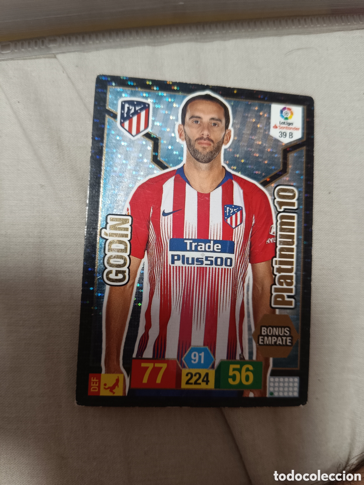 Cromos de f&uacute;tbol: 39 b adrenalyn 18 19 godin