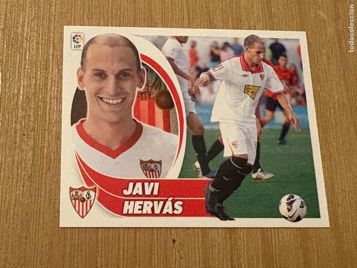 Figurine di Calcio: 10. CROMO LIGA ESTE 2012-13 12-13 SIN PEGAR JAVI HERV&Aacute;S N 11 &Uacute;LTIMOS FICHAJES