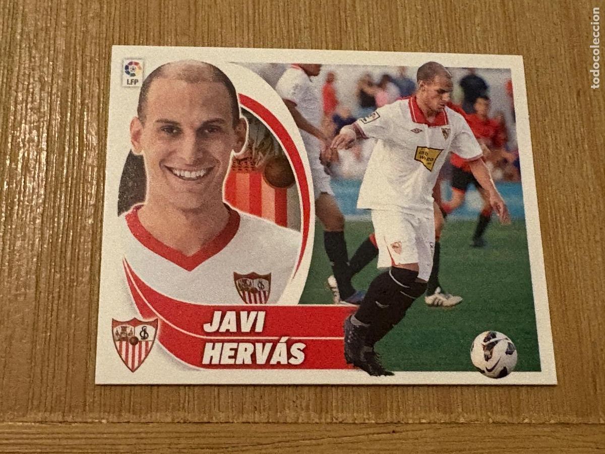 Figurine di Calcio: 10. CROMO LIGA ESTE 2012-13 12-13 SIN PEGAR JAVI HERV&Aacute;S N 11 &Uacute;LTIMOS FICHAJES