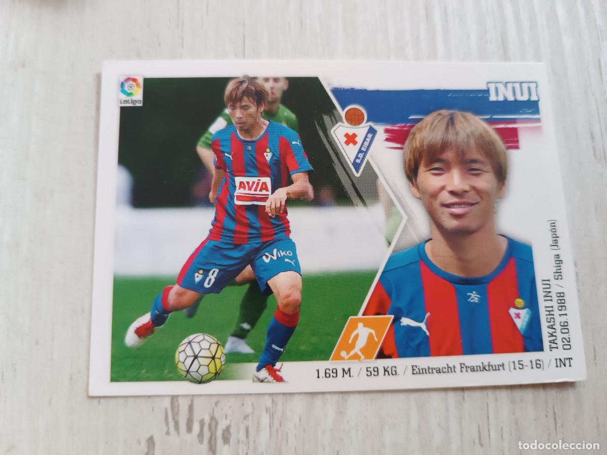 Cromos de f&uacute;tbol: INUI COLOCA LIGA ESTE 2015 2016 15 16. NUNCA PEGADO.