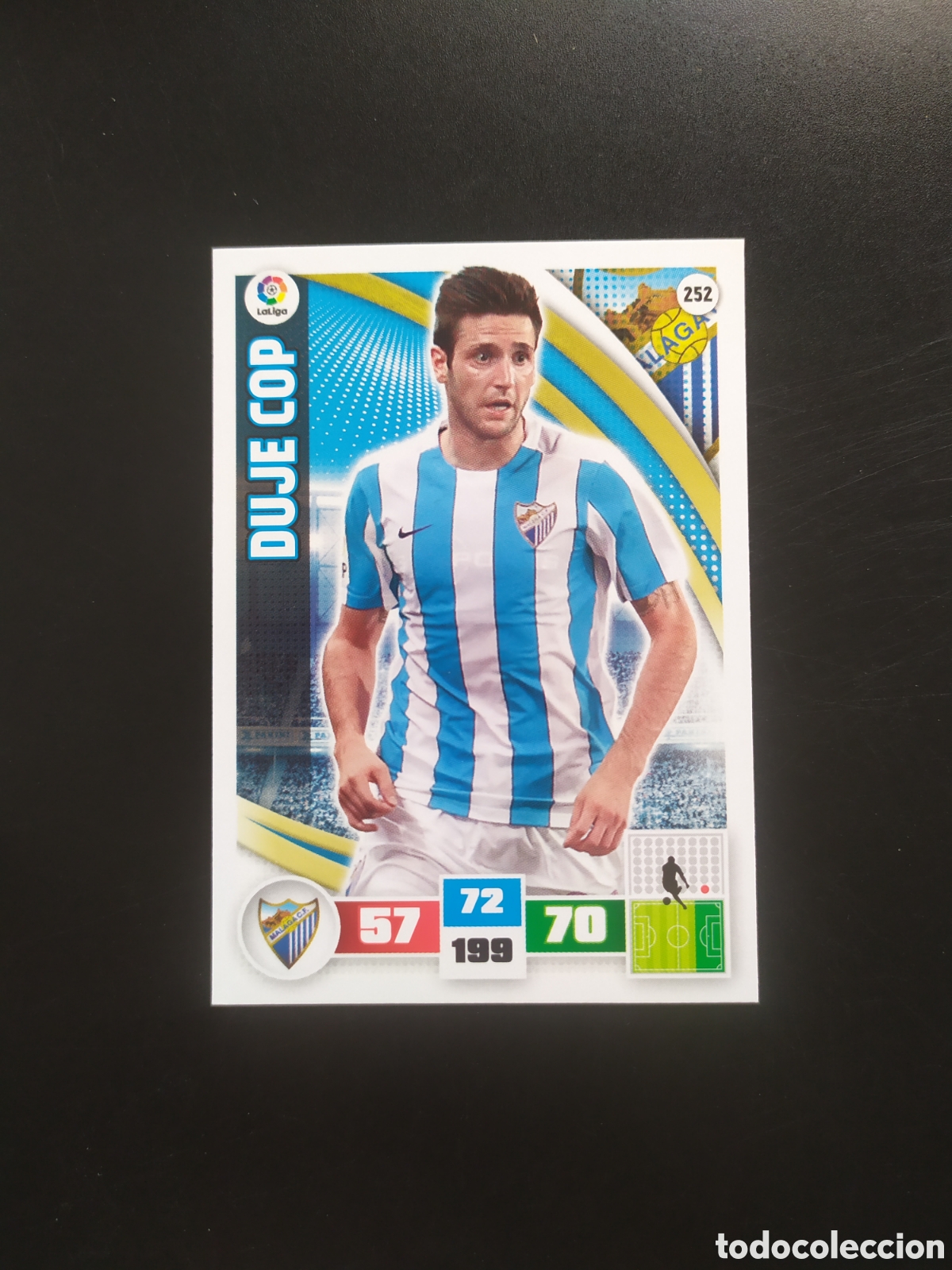Cromos de f&uacute;tbol: Adrenalyn 2015 2016 15 16 panini Duje Cop n&deg; 252 M&aacute;laga