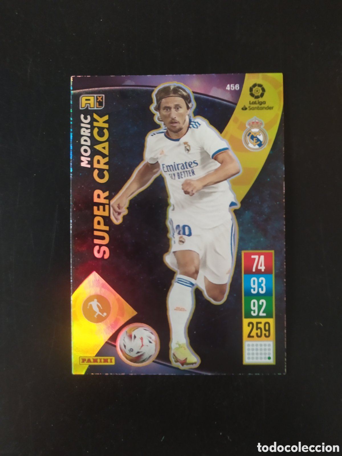 Cromos de F&uacute;tbol: Adrenalyn 2021 2022 21 22 panini Modric super crack n&deg; 456 Real Madrid