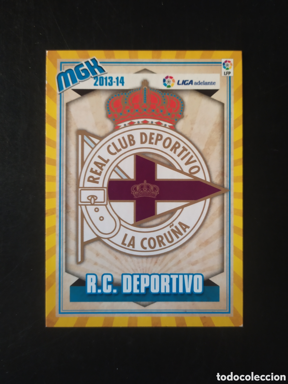 Cartes &agrave; collectionner de Football: Megacracks 2013 2014 13 14 panini escudo n&deg; 416 Deportivo Coru&ntilde;a