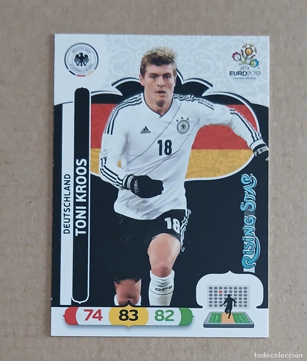 Cromos de F&uacute;tbol: CROMO DE TONI KROOS MATE RISING STAR EURO 2012 POLAND UKRAINE ADRENALYN XL DE PANINI.
